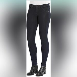 Women's Dark Blue Jeans - flattering tummy control 16